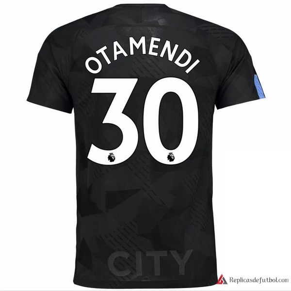 Camiseta Manchester City Tercera equipación Otamendi 2017-2018